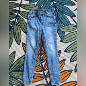 Judy Blue High Waist Tummy-Control Skinny Jeans, Size 9